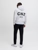 Jack & Jones Kapuzenpullover in White Melange