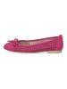 Caprice Ballerinas in Fuchsia