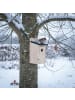 relaxdays Nistkasten in Natur - (B)16 x (H)27 x (T)12 cm