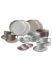 Ritzenhoff & Breker 20er Set Frühstücksservice Jasper in mint-taupe