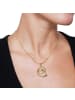 Steel_Art Halskette mit Muschel Anhänger Velina goldfarben in goldfarben