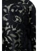 Oui Sweatshirt Spitze in black