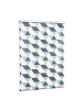 relaxdays Duschrollo Triangle in Bunt - (B)120 x (H)240 cm
