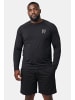 JP1880 Kurzarm T-Shirt in schwarz
