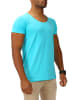 Joe Franks Joe Franks Joe Franks Herren Basic T-Shirts Round DEEP in turquoise