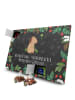 Mr. & Mrs. Panda Advents-Teekalender Hund Kleeblatt mit Spruch in Kreidetafel
