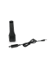 Clean Maxx Akku-Handstaubsauger 7,4V grau/rot  grau