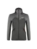 Salewa Melange Midlayer Fleecejacke in Schwarz