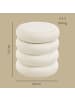 SONGMICS Schminktisch-Hocker Island in Creme - (B)43 x (H)47 x (T)43 cm