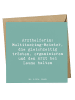 Mr. & Mrs. Panda Deluxe Karte Spruch Arzthelferin Meister mit Sp... in Meeresbrise