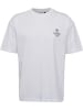 Hummel T-Shirt "Loose T-Shirt S/S Club Sportswear" in Weiß