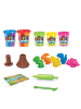 LEXIBOOK® Softee Dough Dinosaurier Neon-Knetmasse-Set