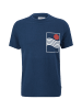 s.Oliver T-Shirt kurzarm in Blau