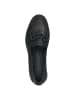 Tamaris Slipper in BLACK LEATHER