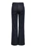 ONLY Jeans mit weitem Bein in Dark Blue Denim