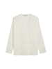 Marc O'Polo Feinstrick-Pullover loose in white cotton