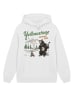 F4NT4STIC Hoodie US National Parks Yellowstone Bear Playing Banjo in off-white