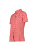 cmp Kurzarmbluse in coral