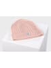 CASH-MERE.CH Bio Rib Mütze in Blass Rosa