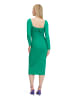 Vera Mont Cocktailkleid mit Raffung in Irish Green