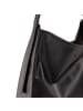 DuDu Up Schultertasche Leder 32 cm black nude