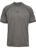 Hummel T-Shirt Raglanärmel Hmlpitch Herren in CHARCOAL GRAY