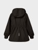 name it Legere Jacke mit Kapuze Softshell Übergangsjacke Gefüttert NKFALFA in Schwarz
