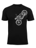 Cotton Prime® T-Shirt Vintage Motorcycle in schwarz