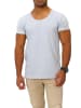 Joe Franks Joe Franks Joe Franks Herren Basic T-Shirts Round DEEP in grey melange