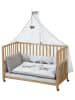 roba Roombed Babybett Jumbotwins Beistellbett 60 x 120 cm - natur
