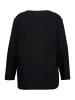 Ulla Popken Shirt in schwarz