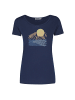 GreenBomb Loves Mountain Scenery in Marineblau