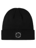 Petrol Industries Logo-Strickbeanie Steelpoint in Schwarz