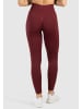 SMILODOX Leggings Amaze Scrunch Pro in Bordeaux