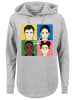 F4NT4STIC Oversized Hoodie Sex Education Blur Cover Netflix TV Series in grau