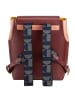 DuDu City Rucksack Leder 30 cm burgundy