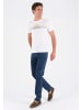 Organication T-Shirt "MOR15800" in Cremeweiß