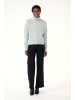 Kaffe Strickpullover KAtrina Loose fit in Celestial Blue Melange
