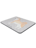 Mr. & Mrs. Panda Mousepad Akita Inu Lebensretter ohne Spruch in Grau Pastell