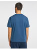 Joy Sportswear V-Neck Shirt MANUEL in azur blue