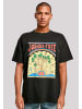 F4NT4STIC Oversize T-Shirt US National Parks Joshua Tree in schwarz
