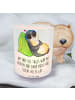 Mr. & Mrs. Panda Kerze Pinguin PEM mit Spruch in Transparent