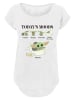F4NT4STIC T-Shirt Star Wars Mandalorian Child Moods in weiß