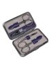 Windrose Merino Moda Maicure-Set 11,5 cm dunkelblau