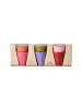 Rice Melamin Espressobecher im 6er Set in bunt