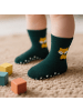 Yalion 9er-Set Yalion Socken mit Tiermotiven & Stern-Stoppern, Grau