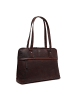 The Chesterfield Brand Branson Schultertasche Leder 37 cm Laptopfach in brown