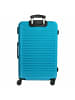 Paradise by CHECK.IN Havanna 2.0 - 4-Rollen-Trolley 78 cm (pink) in türkis