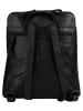 SPIKES & SPARROW Rucksack echt Leder in schwarz