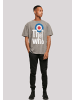 F4NT4STIC Oversize T-Shirt The Who Rock Band in Asphalt
